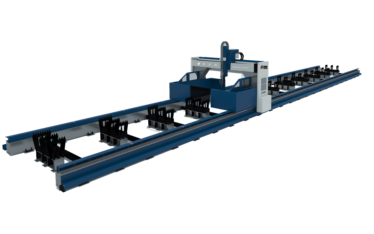 三維五軸型鋼光纖激光切割機(jī)